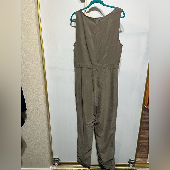NWOT - L - American Apparel Frankie Jumpsuit Romper Hampton Green - Picture 3 of 7